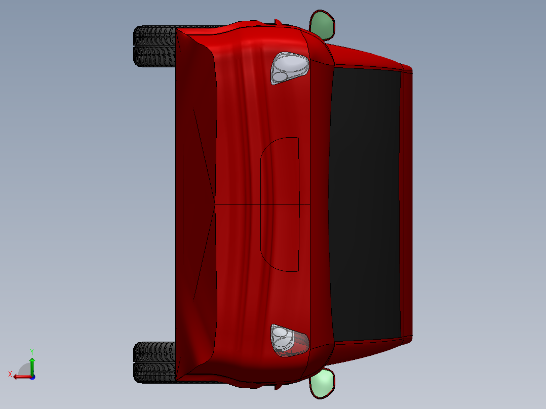 059-雪体龙后视图