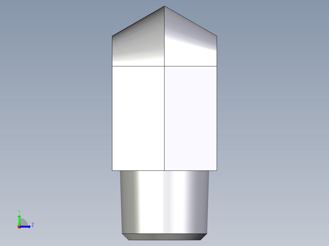 卡套式工业通用硬管接头EO_Male_stud_elbow_WE08LLR71X左视图