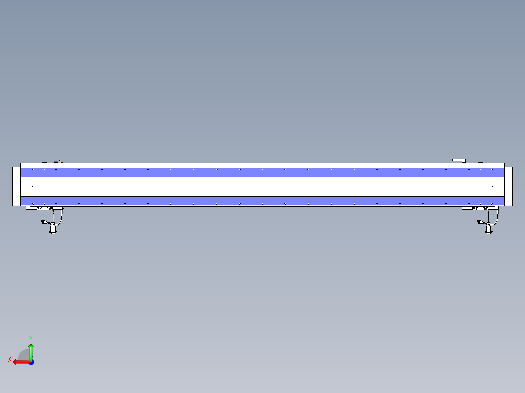 威洛博VL系列直线电机模组-2VL17E2-S1700后视图