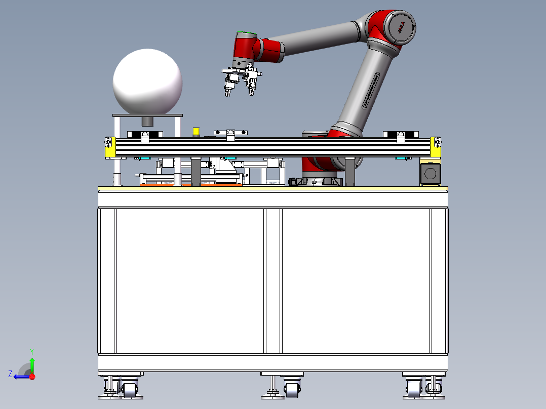 芯粒检测设备sw16可编辑右视图