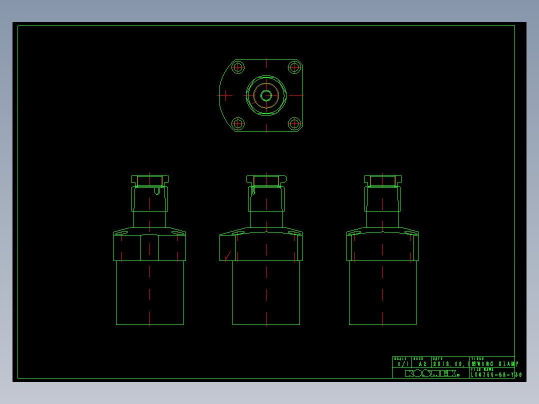 KOSMEKLT0750-GR-Y30多系列多零件图纸模型多系列多零件图纸模型