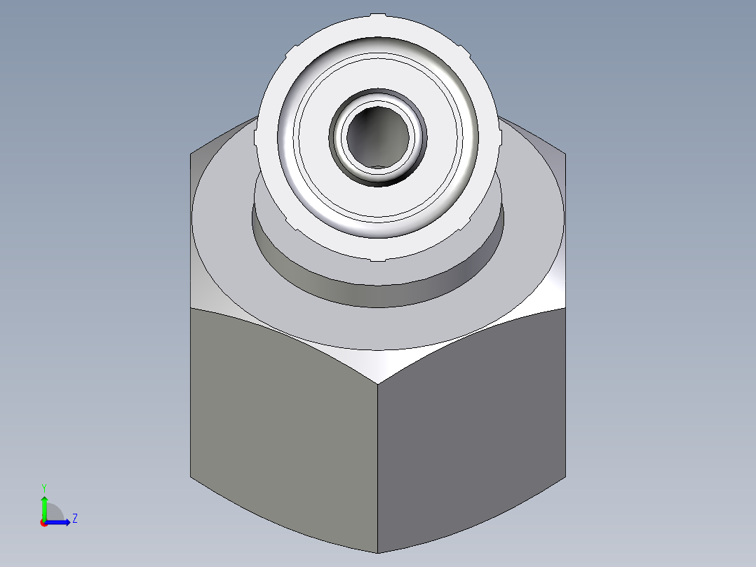 0C46系列-24°重型45°头左视图