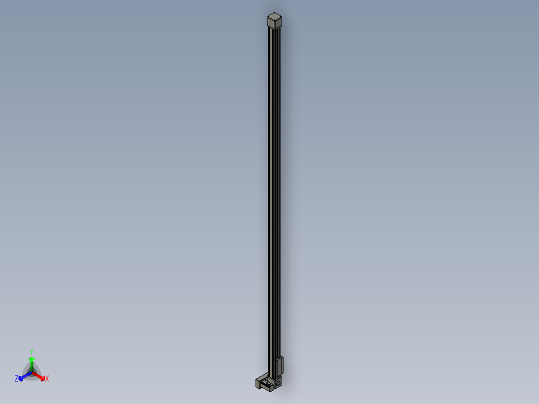 欧规系列-GB8-L96-S3600-BLD-P40-MS3正等轴测图