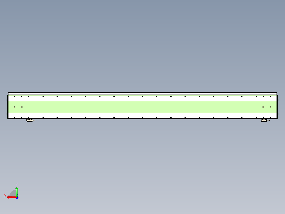 威洛博LC系列3d模型模组2LC17E2Y-S1400后视图