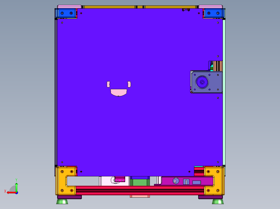 第二代Ultimaker高规格3D打印机后视图