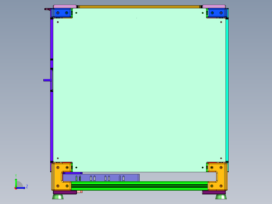 第二代Ultimaker高规格3D打印机左视图