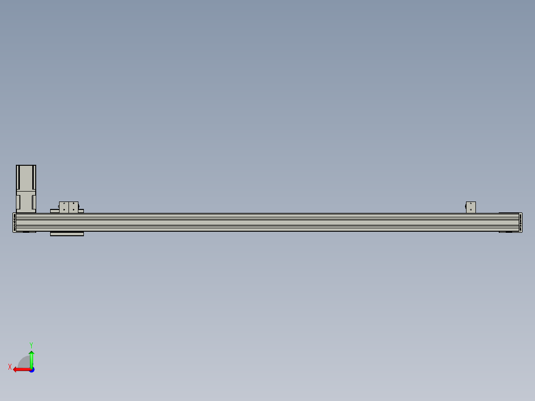 威洛博LB.GB同步带传动--欧规系列EBF5-L11-S1200-BL-P20-C4后视图