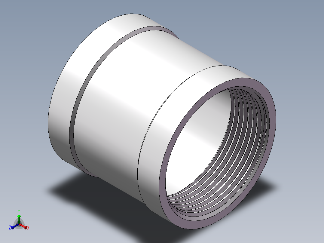 管箍-等径有边 DN40