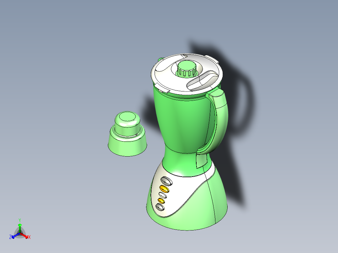 <span style='color: red'>搅拌机</span>（带渲染效果，z<span style='color: red'>3</span>，stp，igs）
