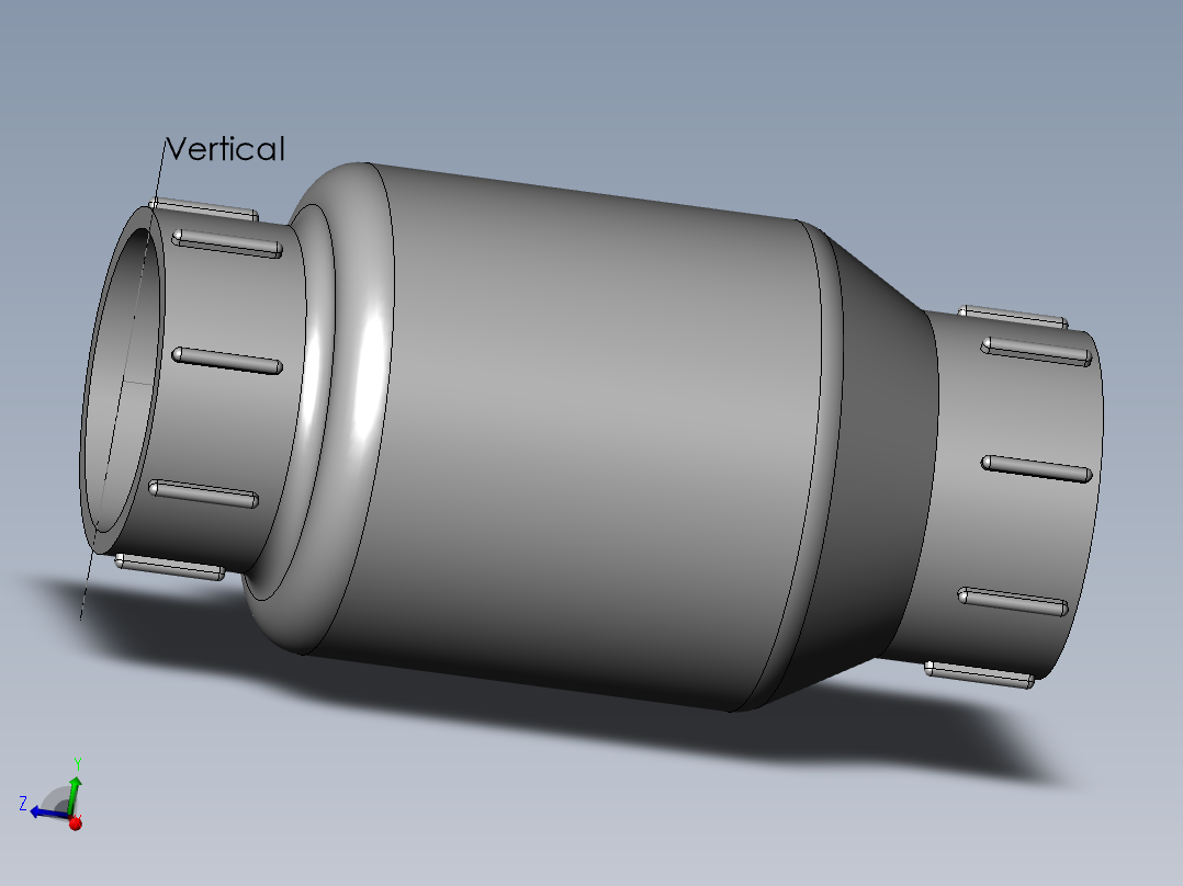 PVC公制管件-50 check Valve