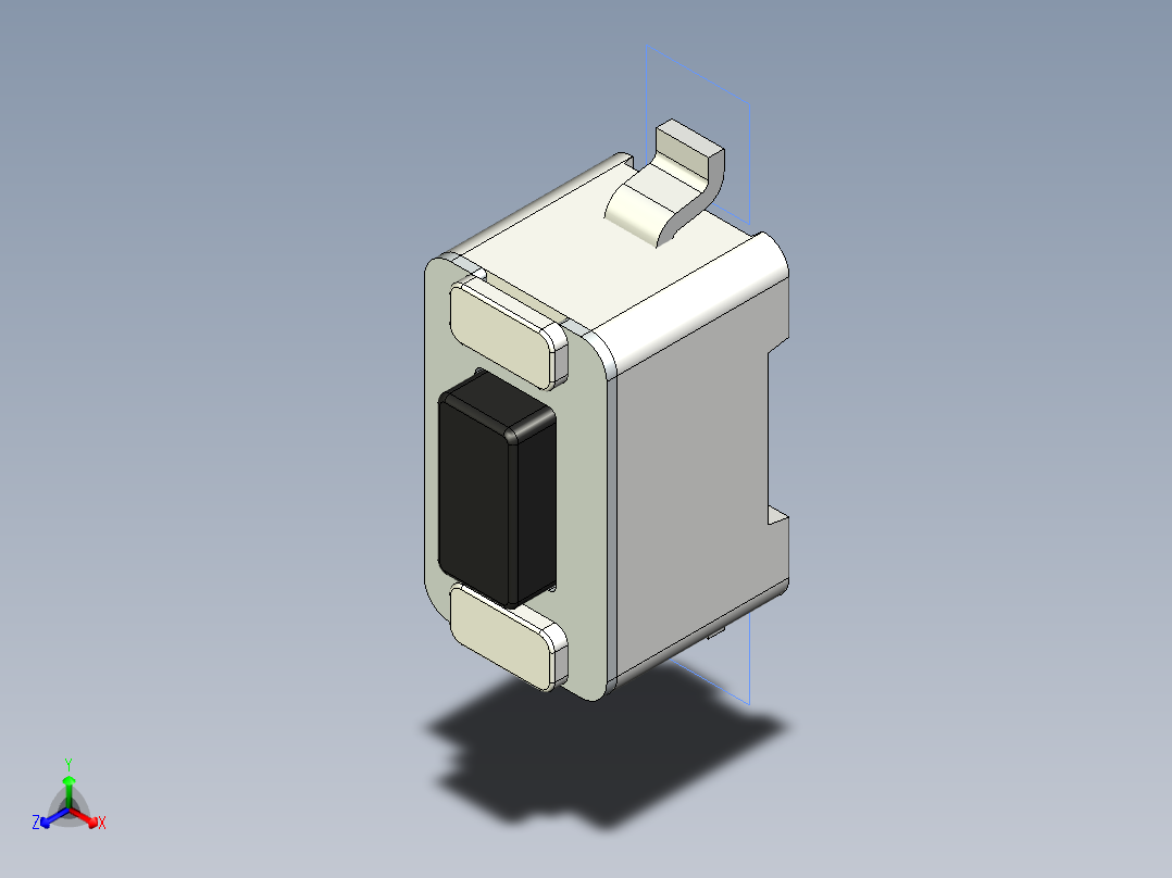 开关继电器保护 SM-RS-032G05A3-SM_RT正等轴测图