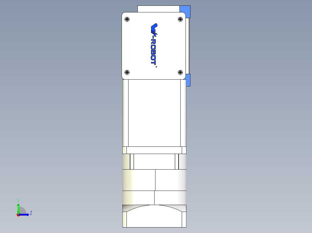 威洛博LB.GB同步带传动--欧规系列GB8-L192-S400-BL-P75-K左视图