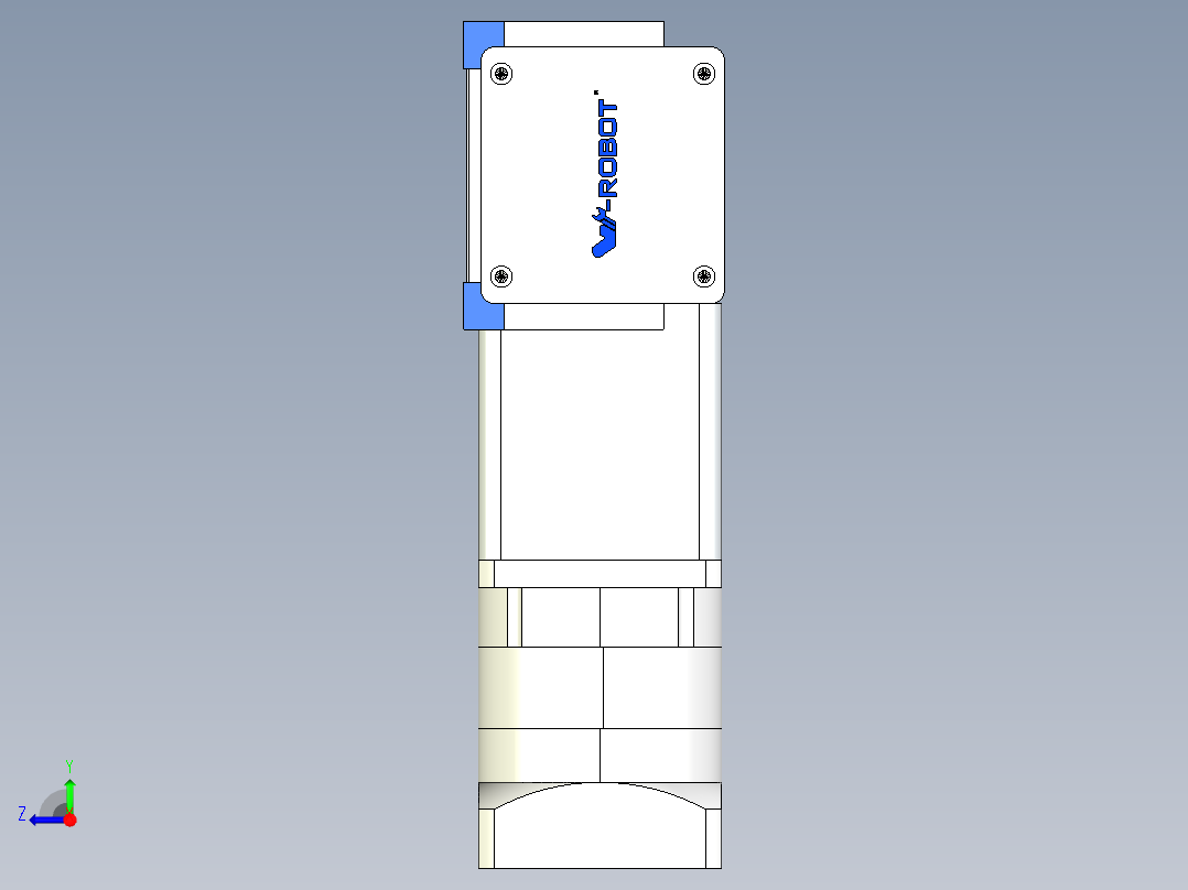 威洛博LB.GB同步带传动--欧规系列GB8-L192-S400-BL-P75-K右视图