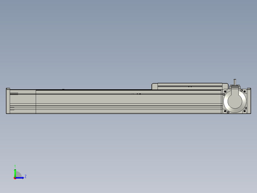 欧规系列-LB8-L150-S400-BR-ZP75-C3左视图