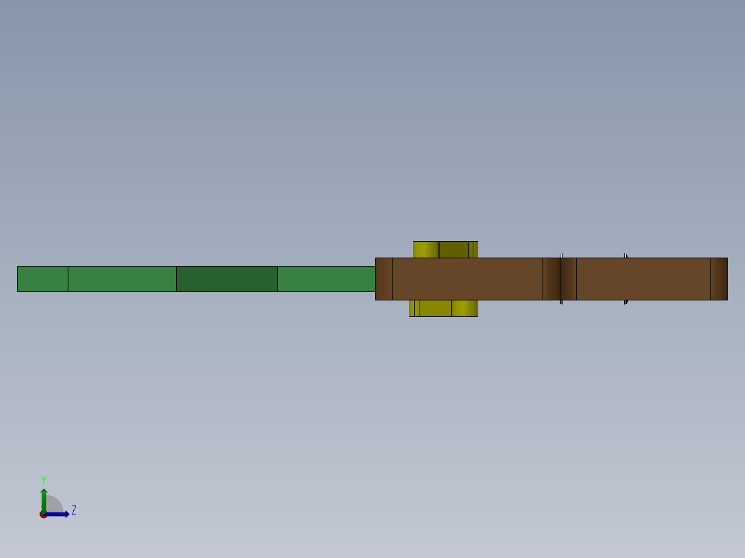 机械爪 3D图纸 (75)左视图