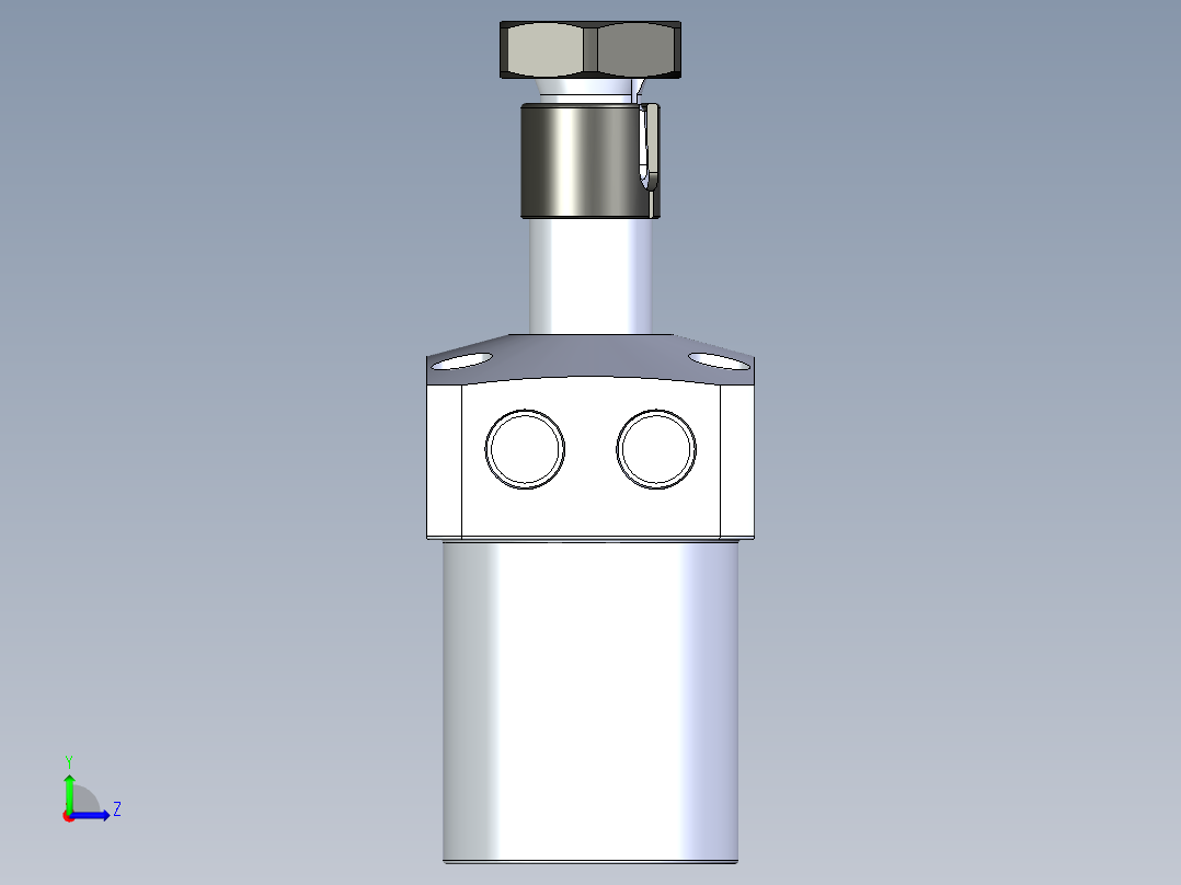 KOSMEKLHA0360-SR-Y60_R01多系列多零件图纸模型左视图