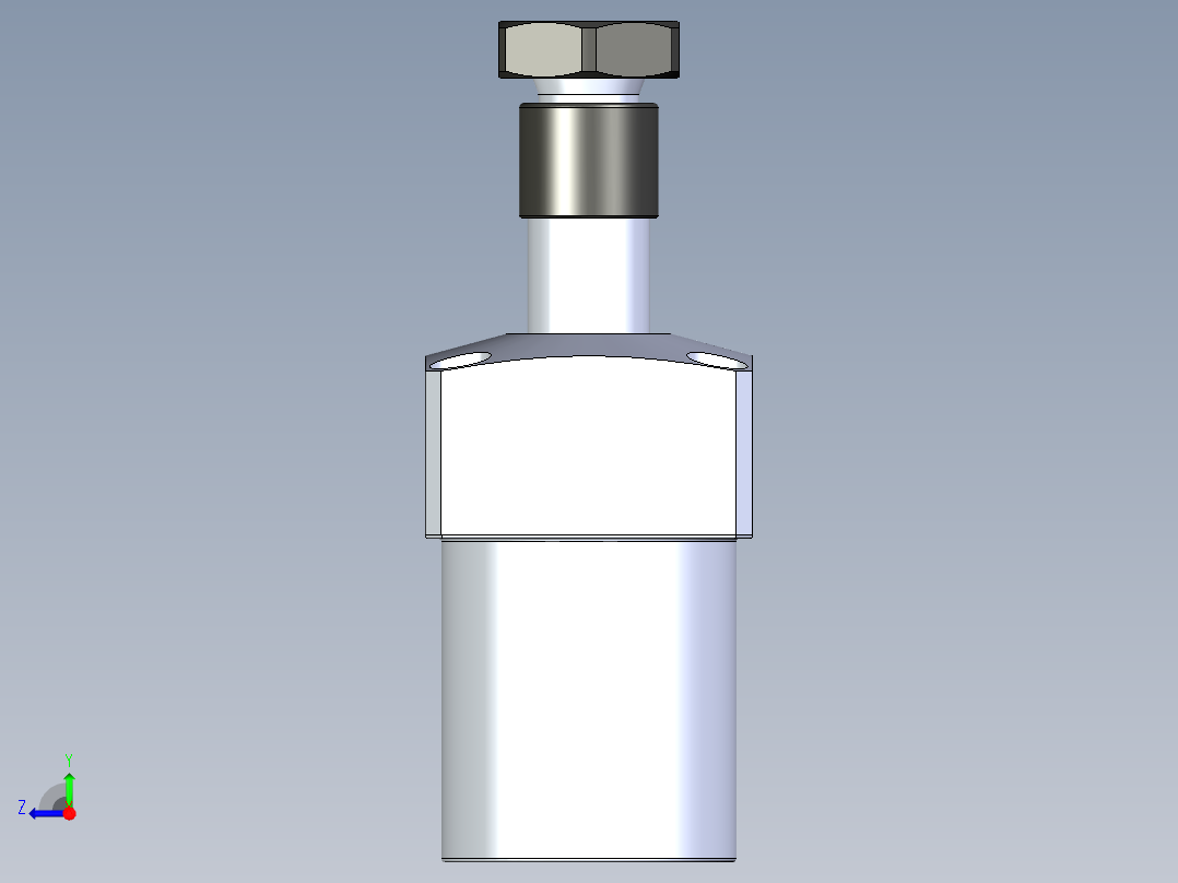 KOSMEKLHA0360-SR-Y60_R01多系列多零件图纸模型右视图