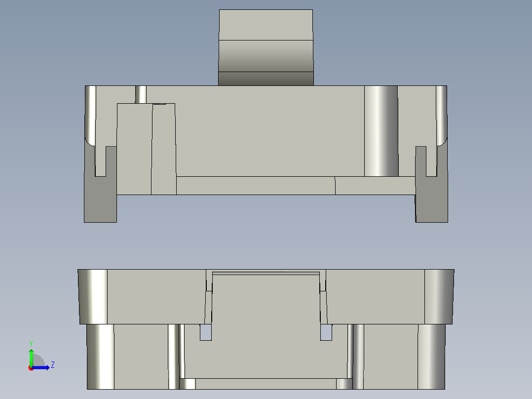 压力传感器EB-P08左视图