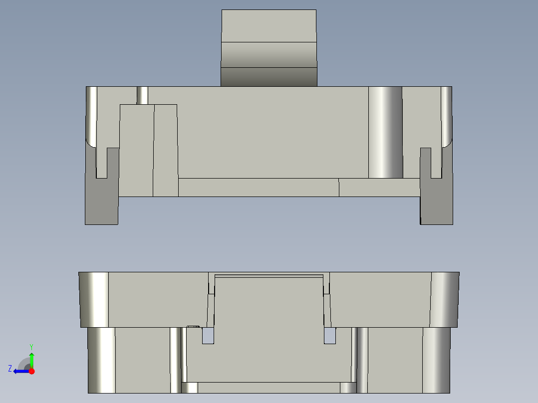 压力传感器EB-P08右视图