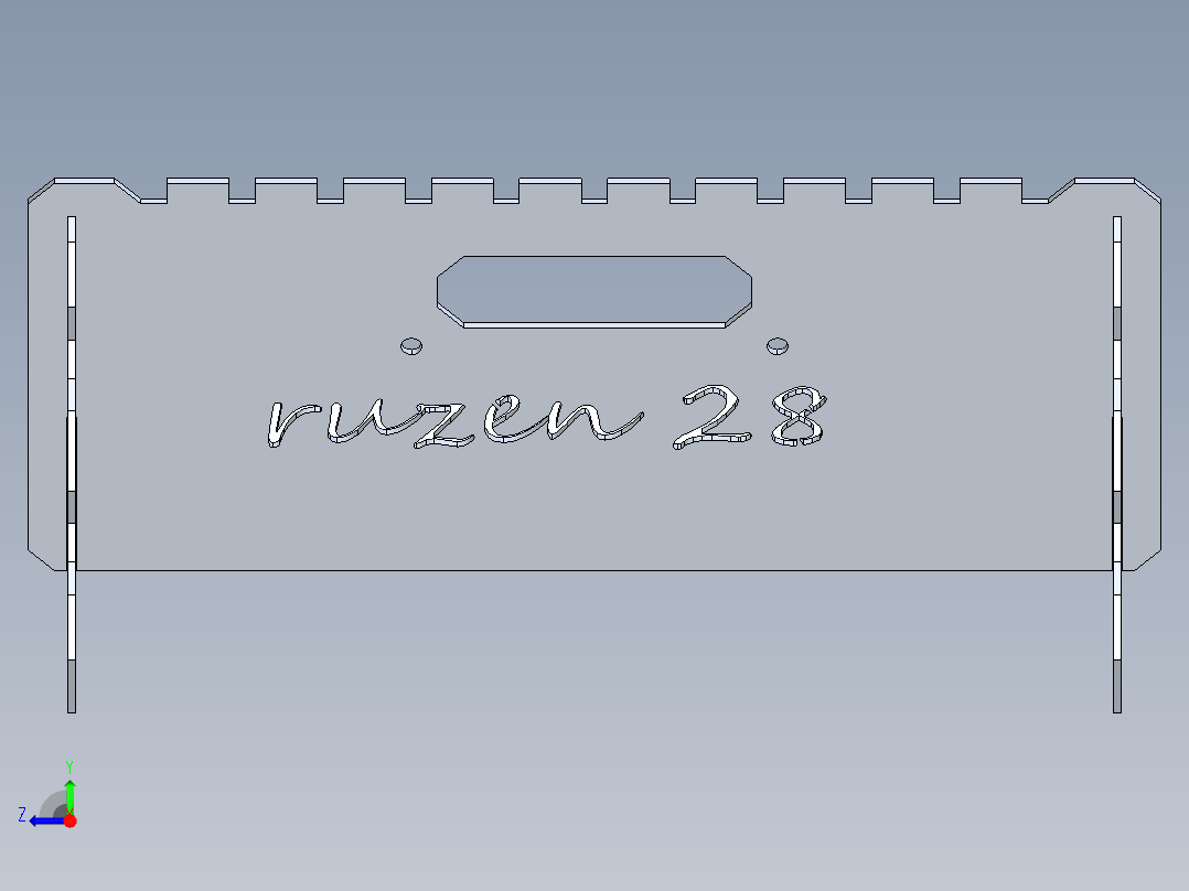 便携式露营烧烤炉右视图
