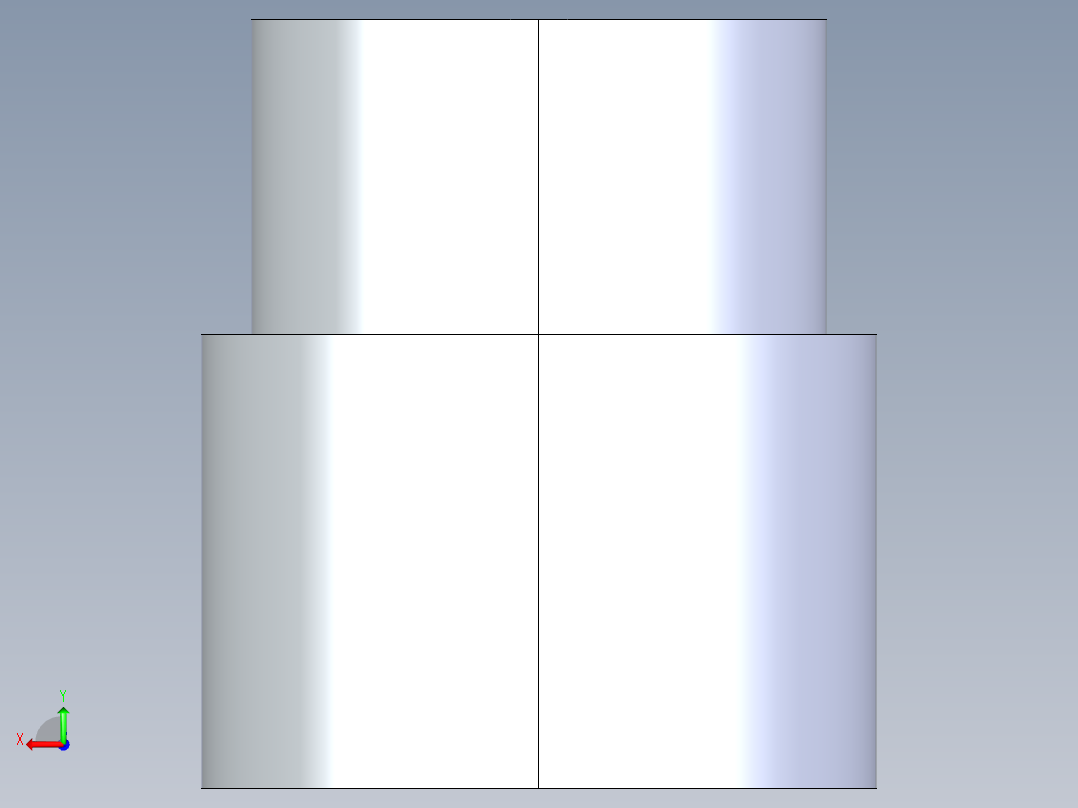 CPVC管件11-Sch80_ReducerCoupling_SxS_9829-212_1.5in x 1.25in后视图