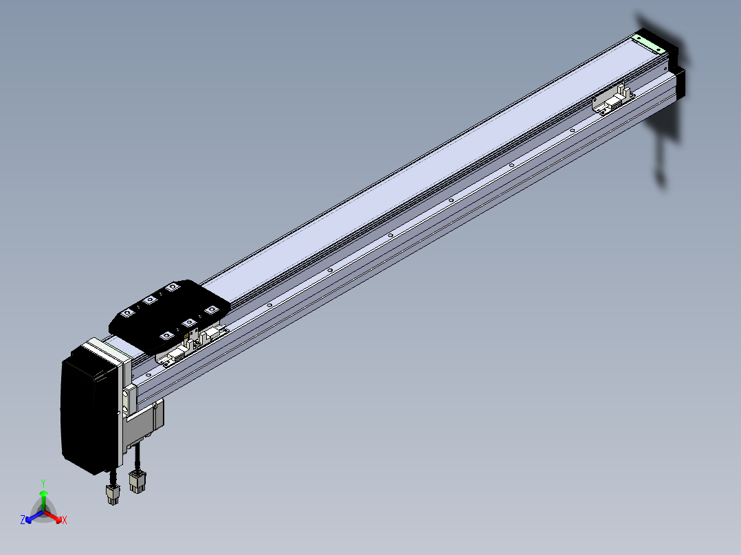 威洛博CH8-LXX-S700-BM-T20-C3正等轴测图