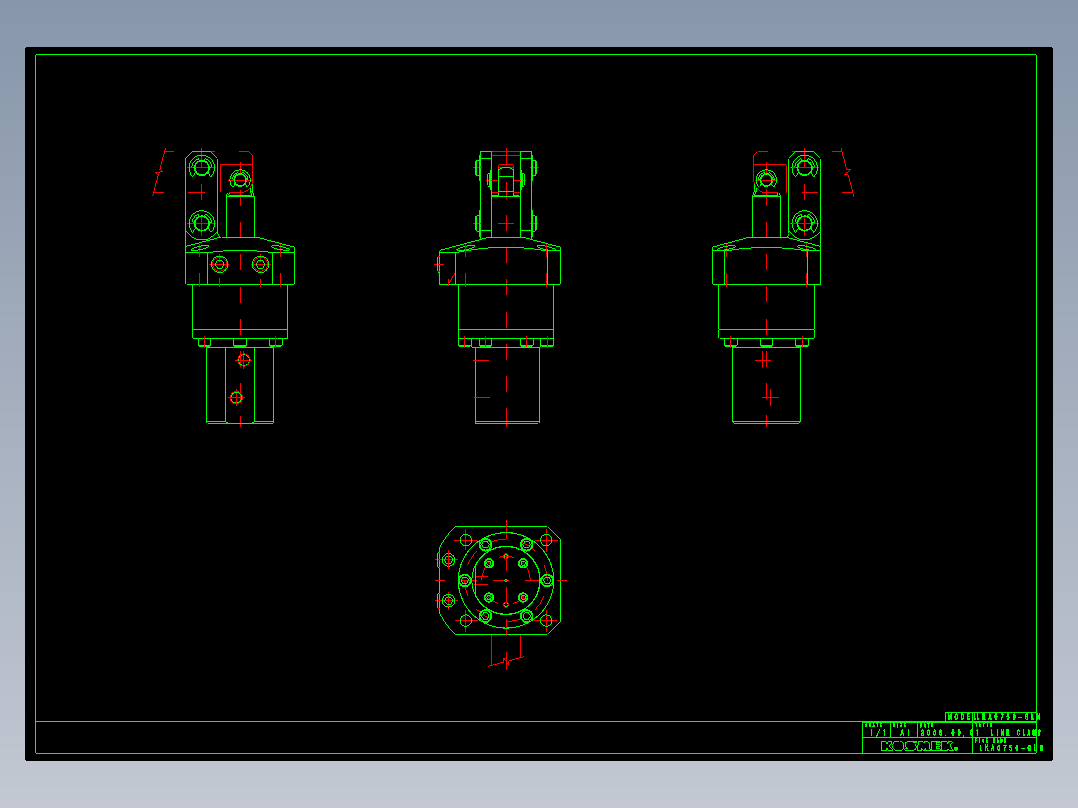 KOSMEKLKA0750-GLN_rev1多系列多零件图纸模型