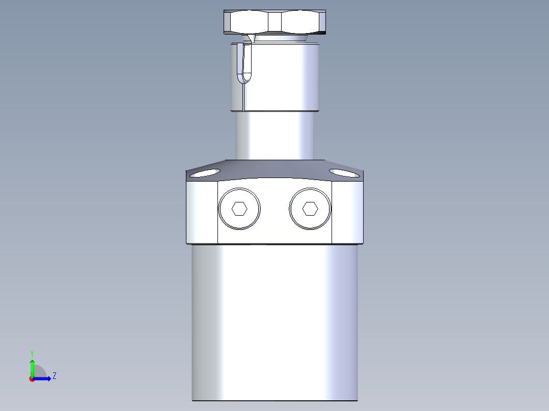 KOSMEKLHA0750-CL-Y45多系列多零件图纸模型左视图