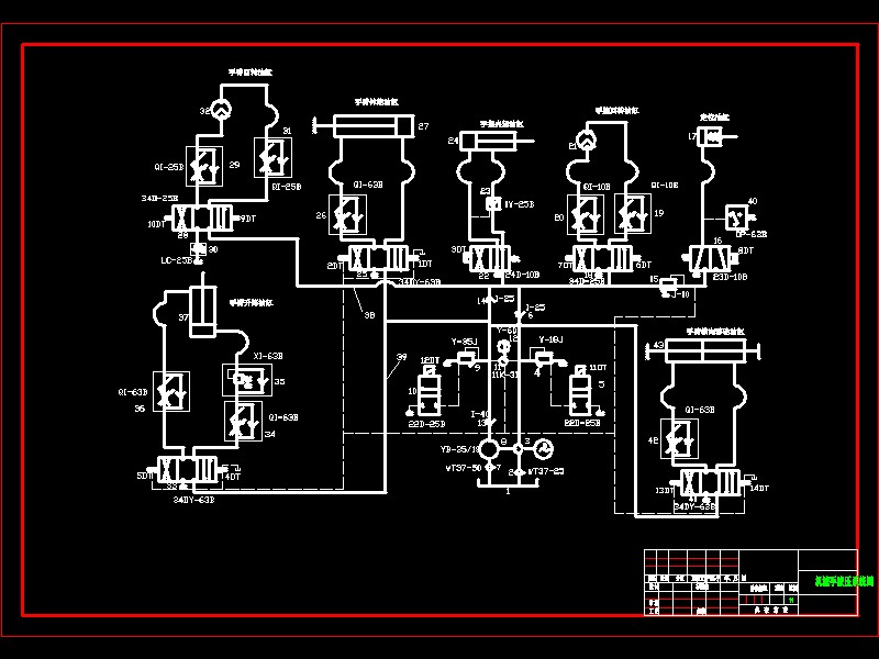 Q510-锻压机上下料机械手的机械及PLC控制设计