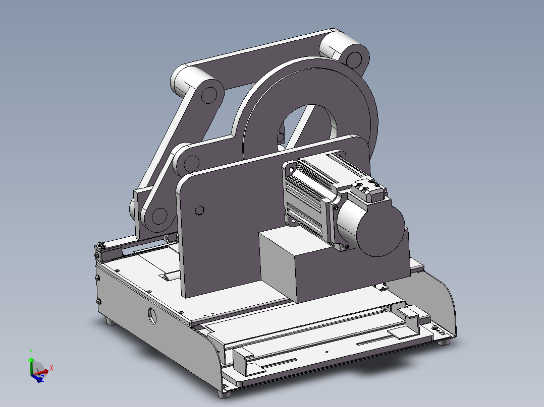 盖章机的结构设计
