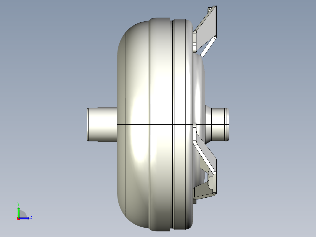 液力变送器左视图