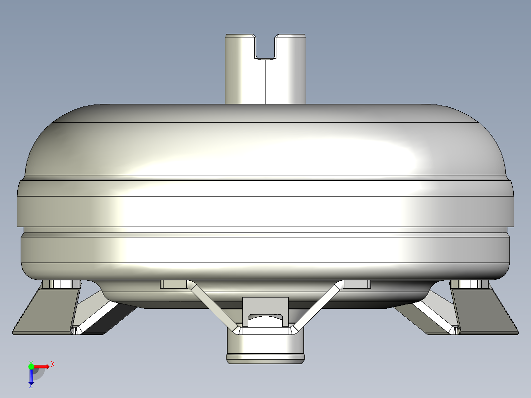 液力变送器俯视图