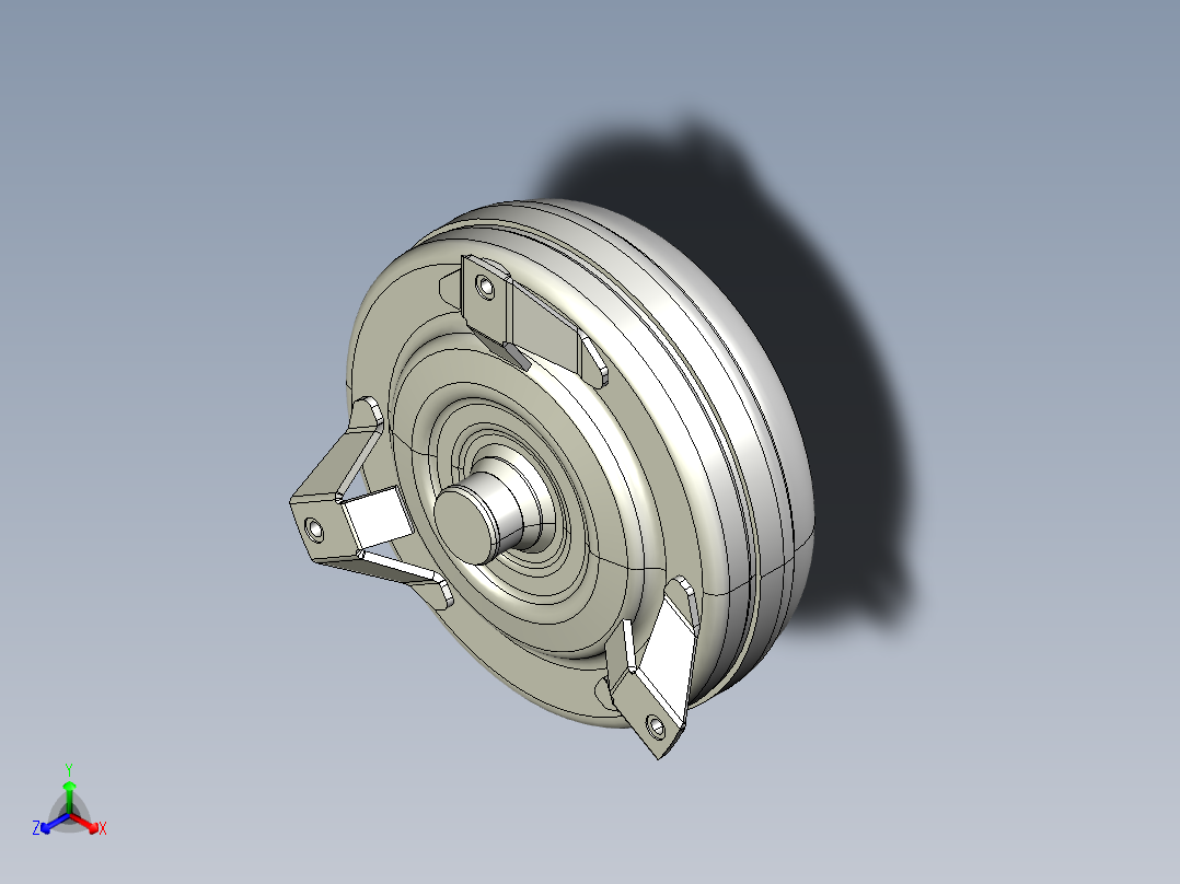 液力变送器正等轴测图