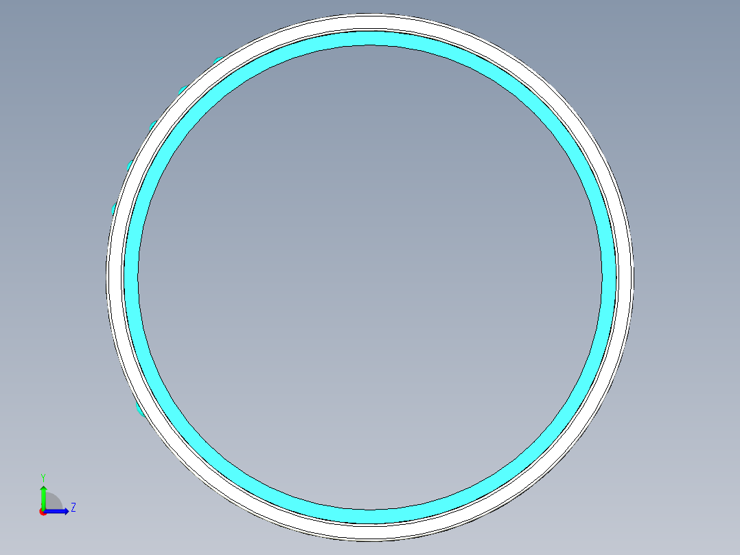 苹果mp3手环模型左视图