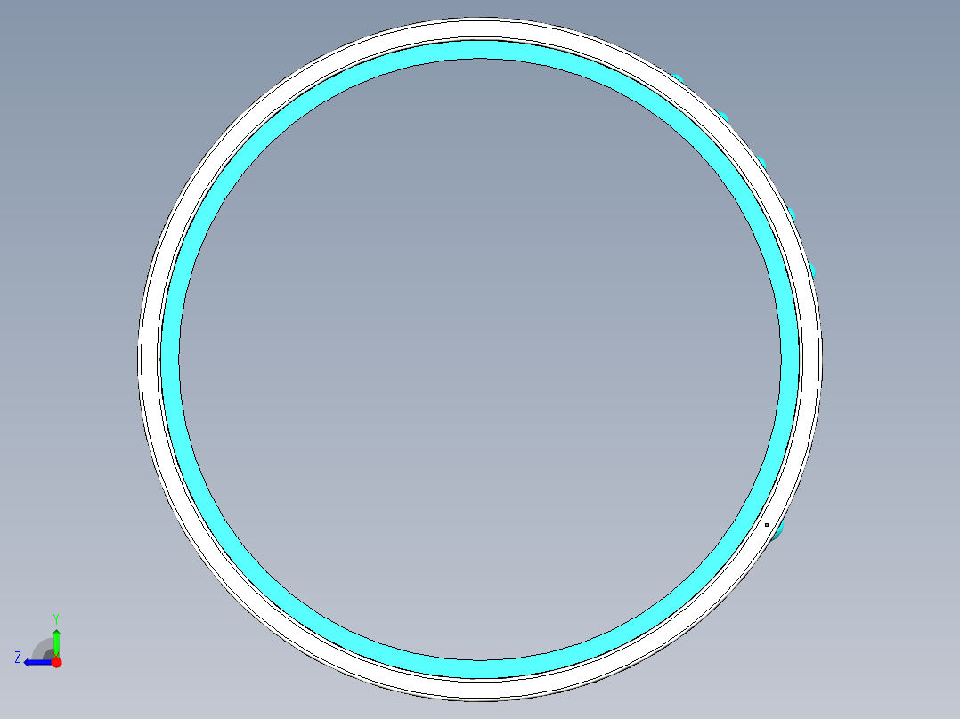 苹果mp3手环模型右视图