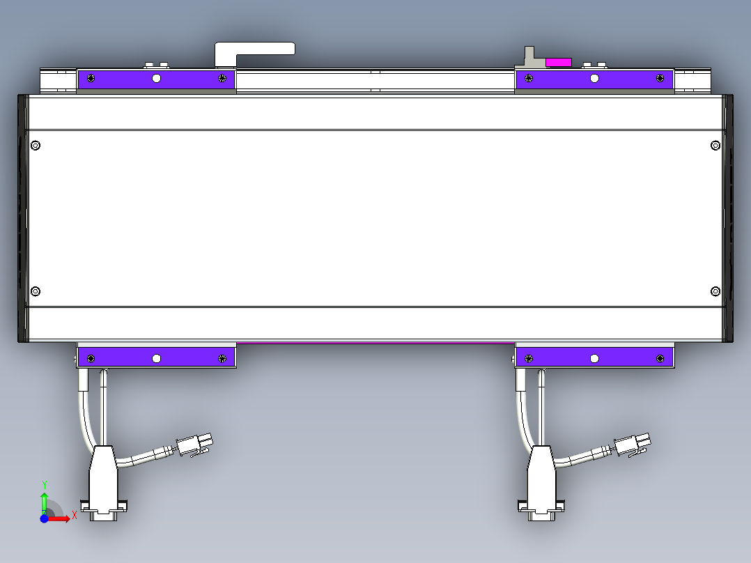 威洛博VL系列3d模型模组2VL17E1Y-S150前视图