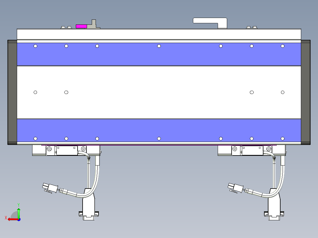 威洛博VL系列3d模型模组2VL17E1Y-S150后视图