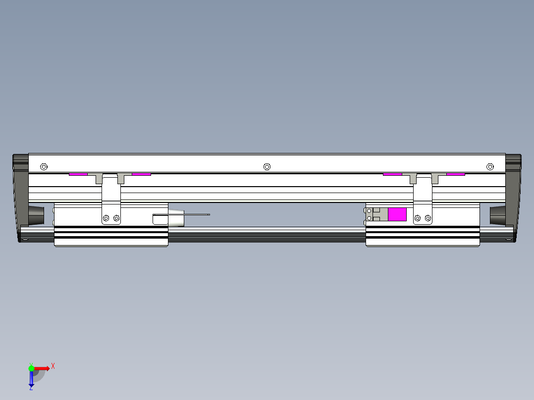 威洛博VL系列3d模型模组2VL17E1Y-S150俯视图