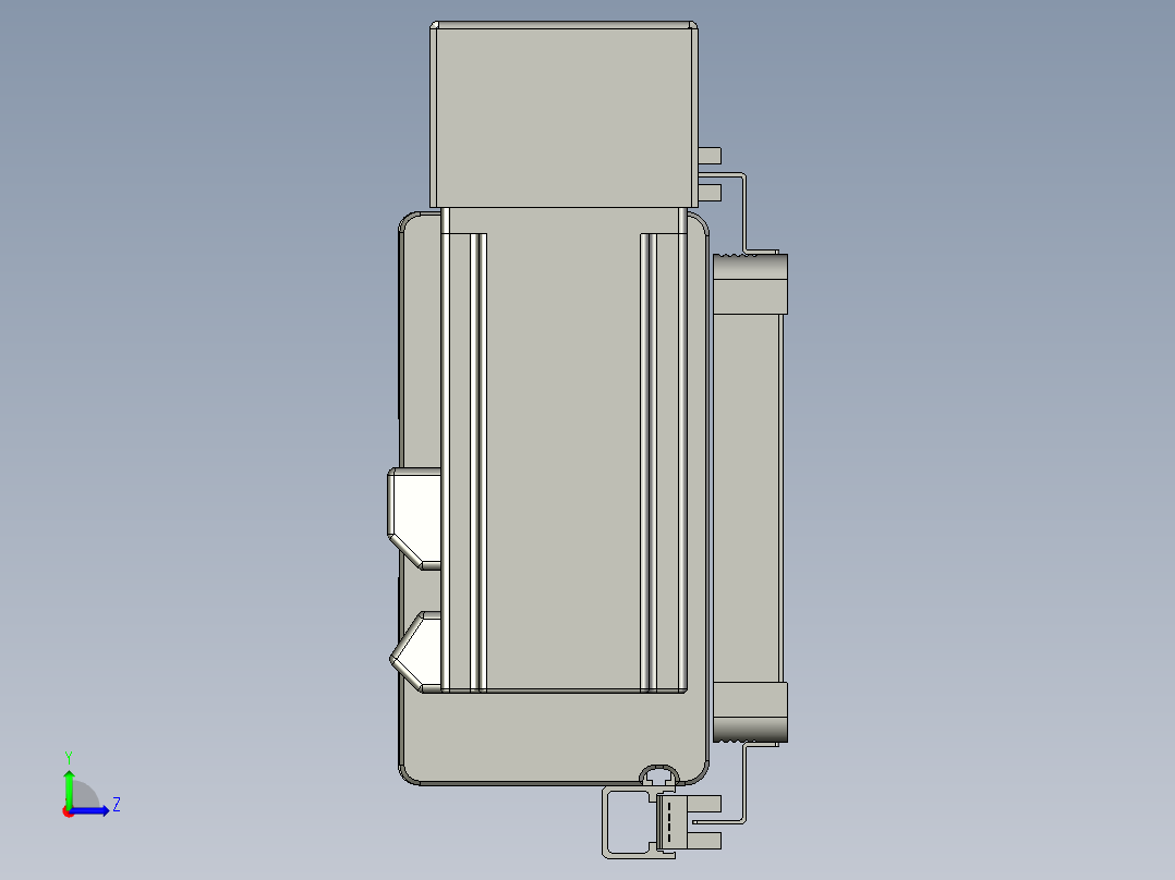 威洛博双电机滑台-VBC14S2-L50-S1800-BLR-P40-C6左视图