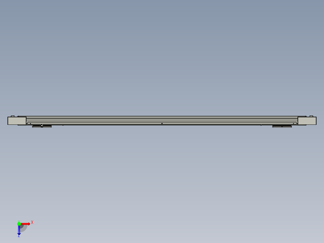 威洛博双电机滑台-VBC14S2-L50-S1800-BLR-P40-C6俯视图