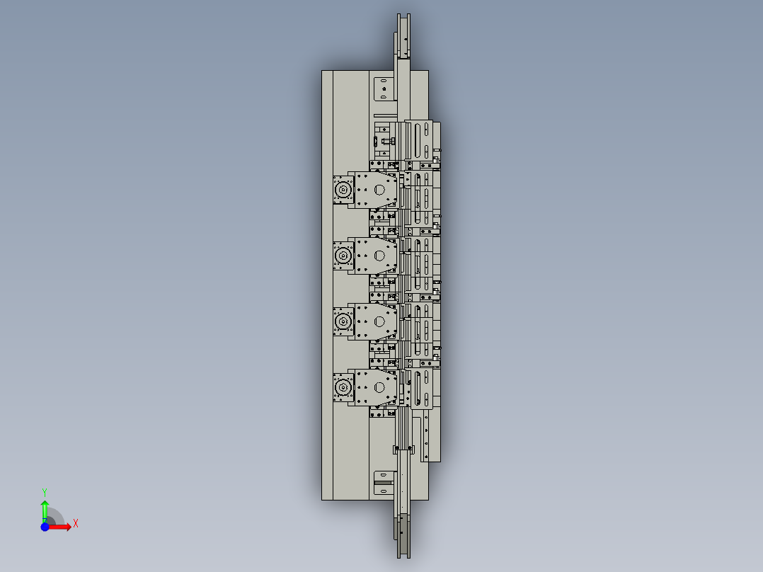 探针安装器前视图