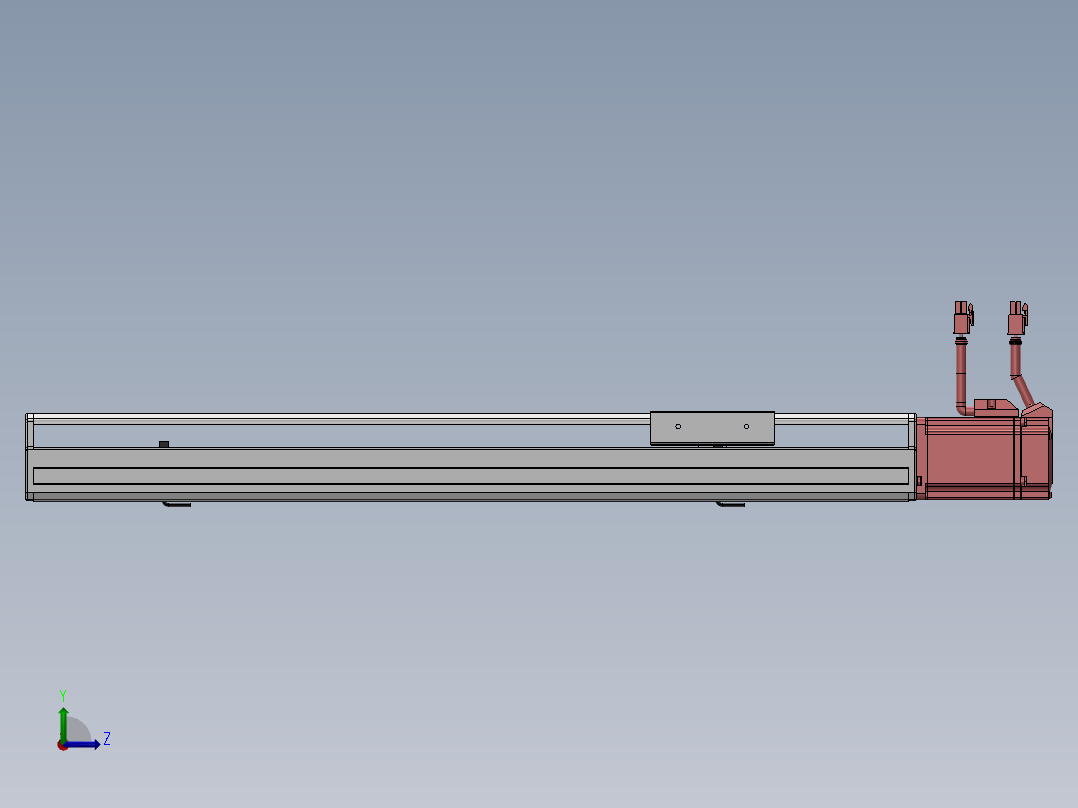 精密模组MY100-T10-400L-BC-P20B-C4-C左视图