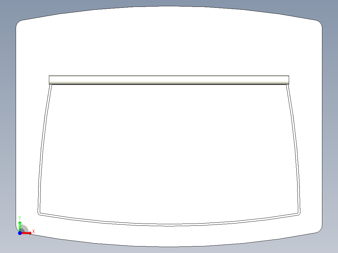 人體工學型把手EPR-SH,EPR,F-SH-3D多系列多零件图纸模型前视图