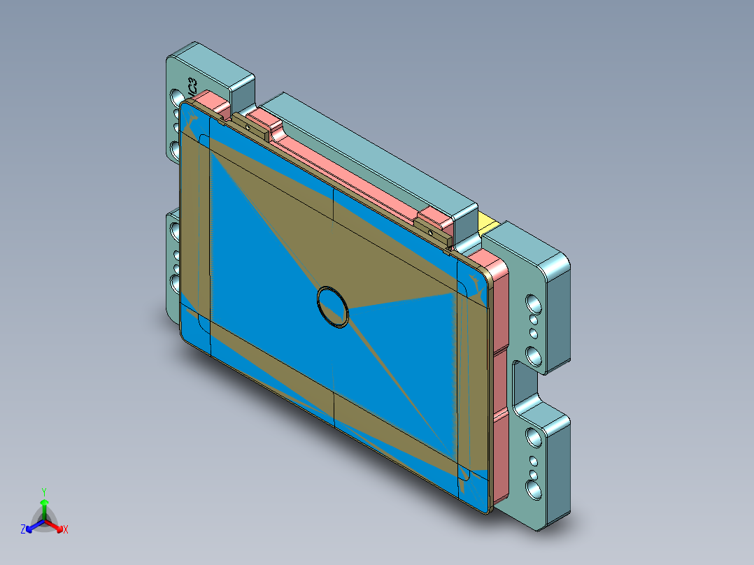 EDC30-A-CNC3-180627正等轴测图