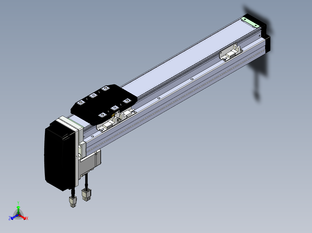 威洛博CH8-LXX-S350-BM-T20-C3正等轴测图