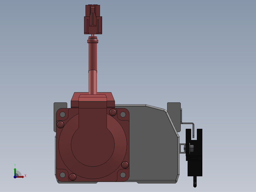 精密模组MY100-T10-450L-BC-P20B-C4-C前视图