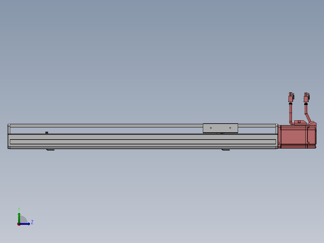 精密模组MY100-T10-450L-BC-P20B-C4-C左视图