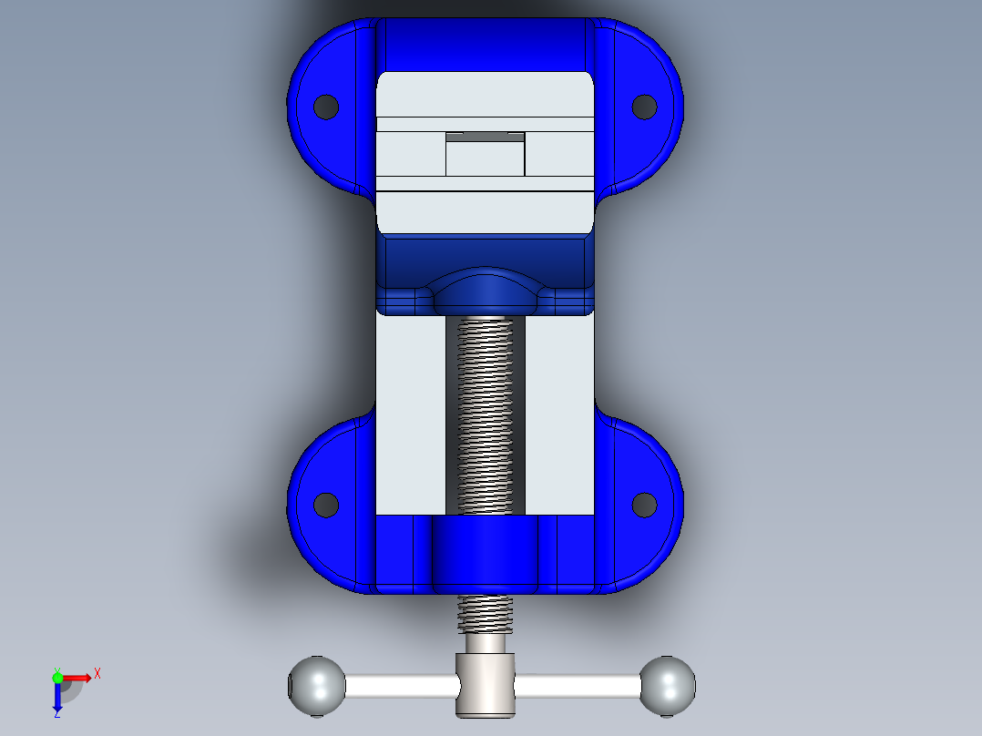 台钳 (65)俯视图