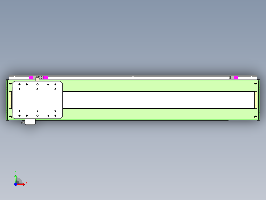 威洛博LC系列3d模型模组LC17E2Y-S800前视图