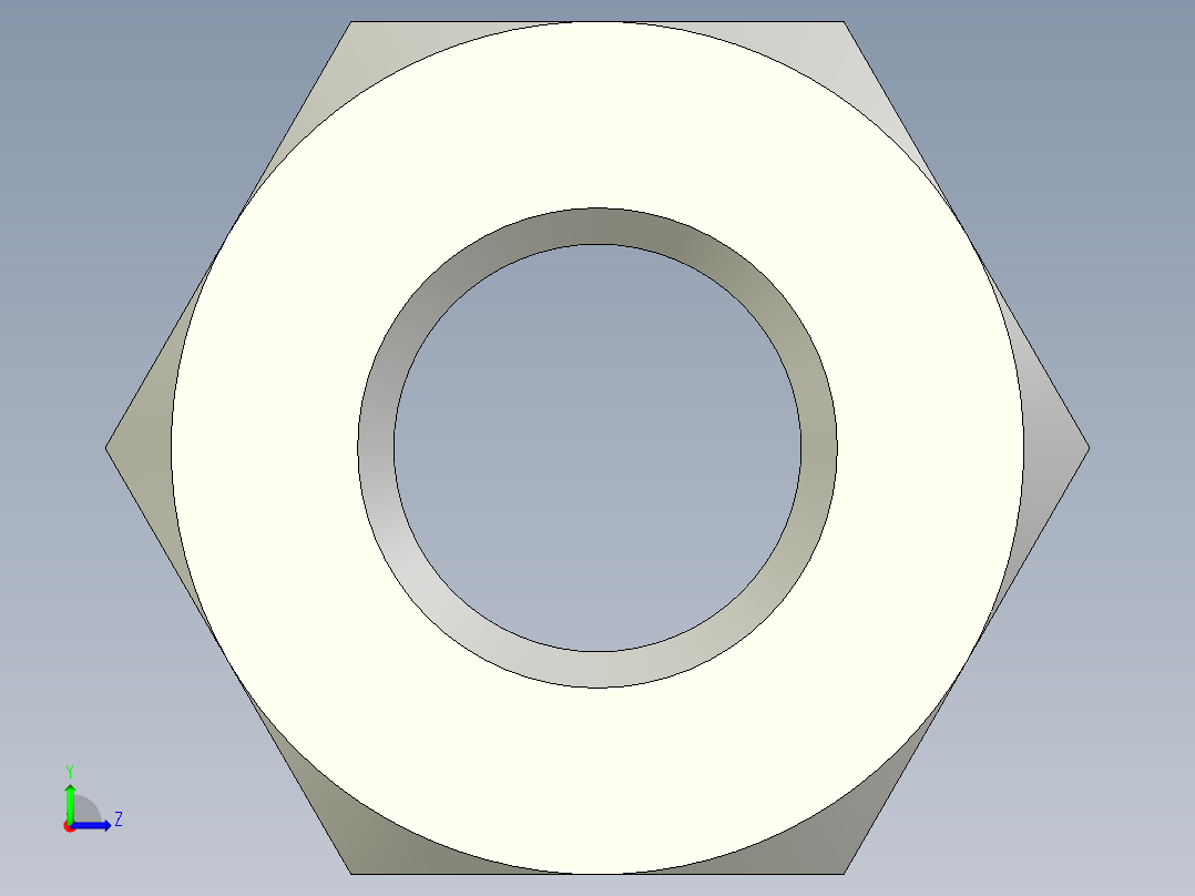 螺母-Nut_M18-40-32-45-15.stp左视图